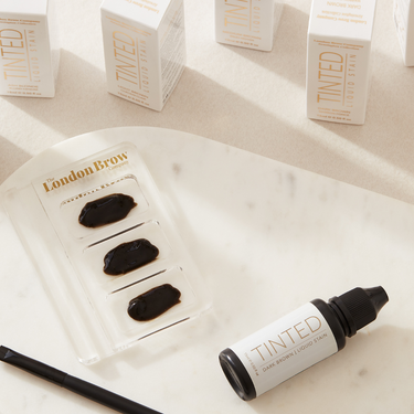 An online course showing students how to apply tinted liquid stain for bold, long-lasting brow definition.