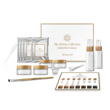 Full Henna Collection Kit With Gift Box Included With The Henna Brow Design & Colour Online Course