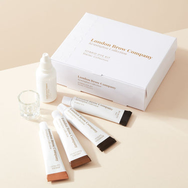 Our Kensington Collection Hybrid Dye Kit Box For Eyebrow Shaping Tinting & Waxing